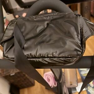 Crossbody Patent Padded Bag